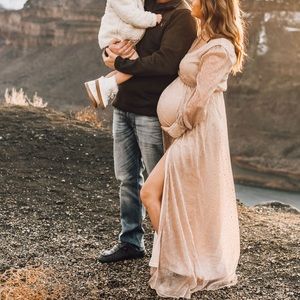 Baltic Born ABIGAIL CHAMPAGNE SPARKLE GOWN